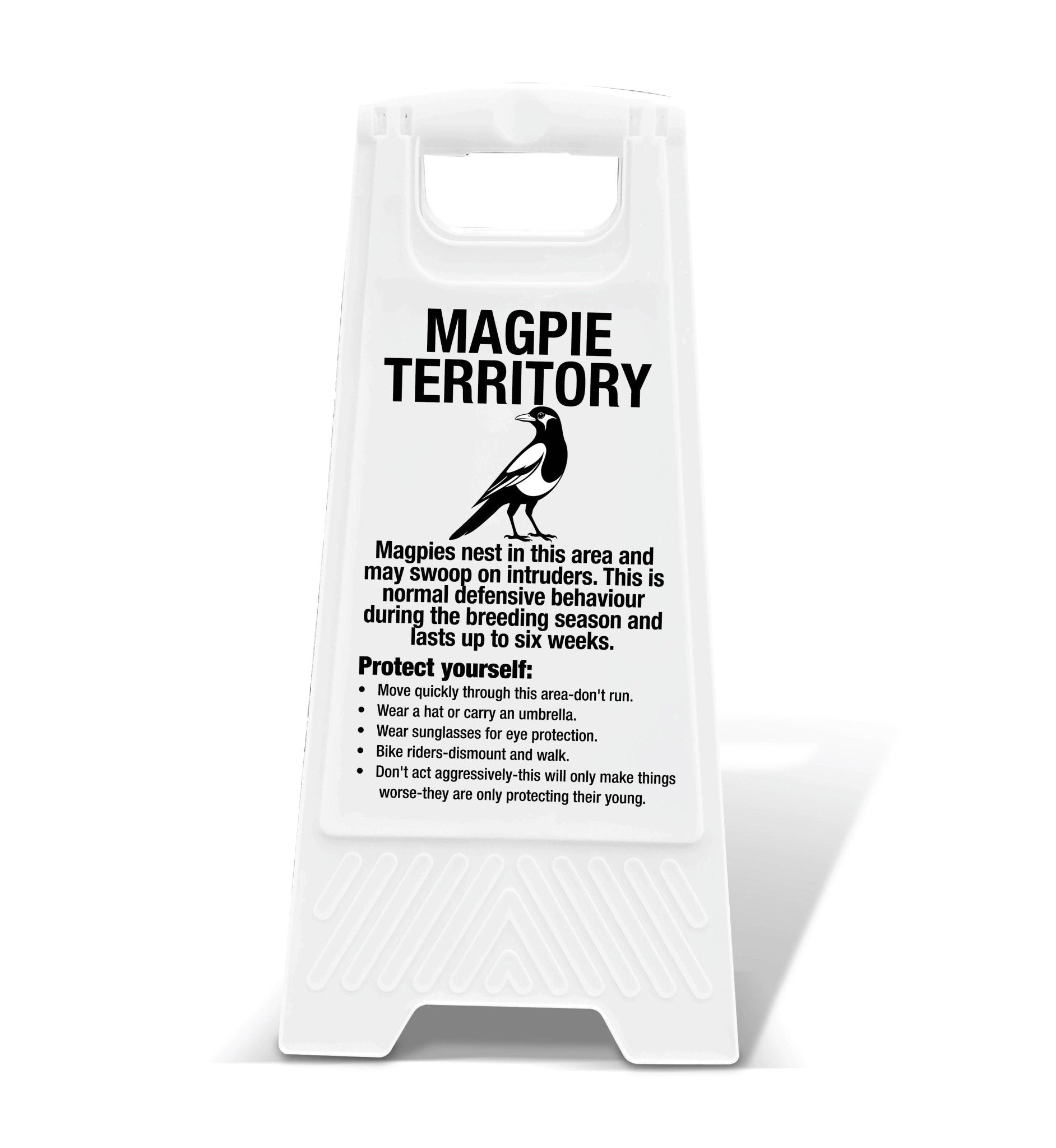 White A - Frame - Magpie Territory - New Signs