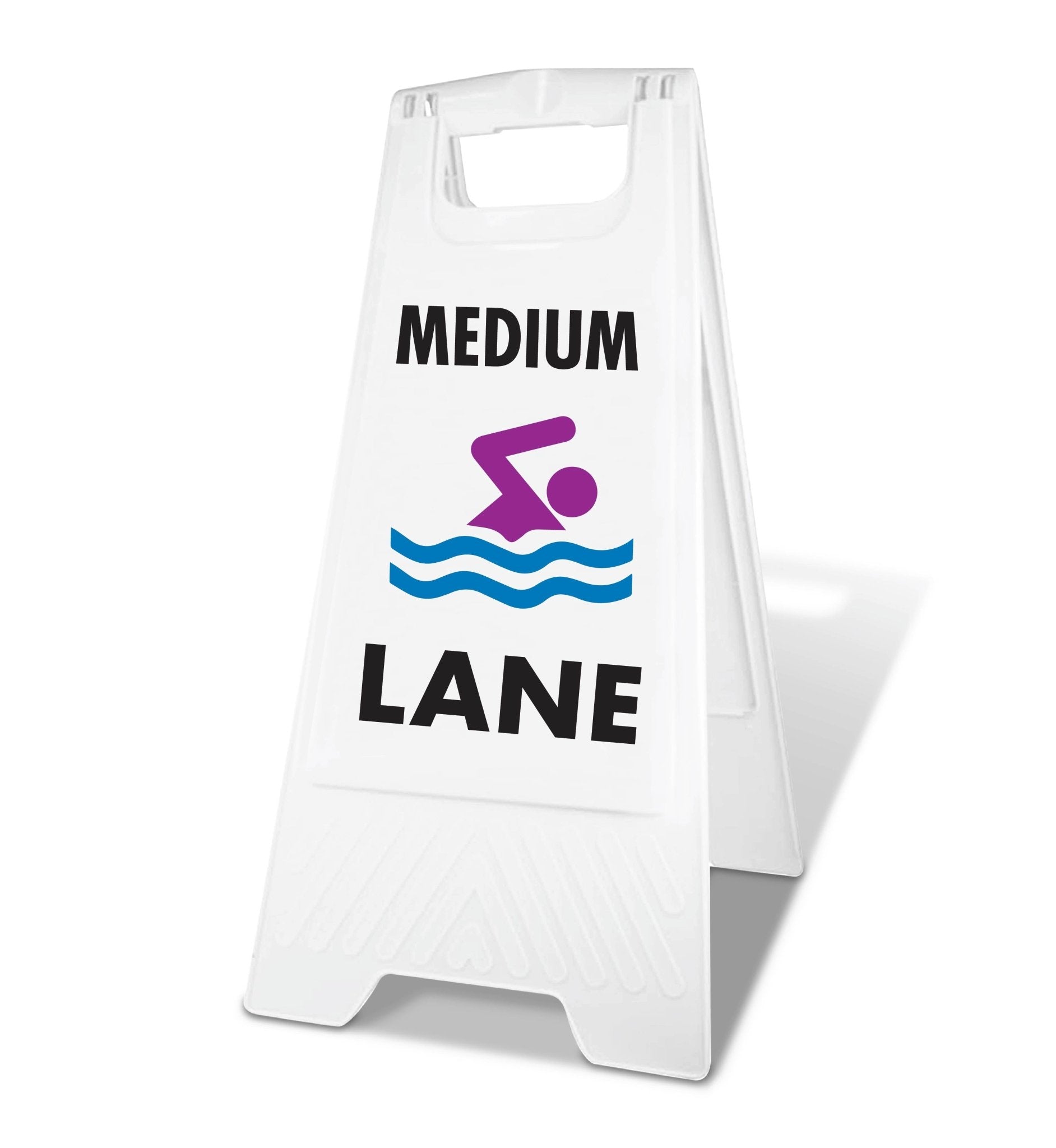 White A - Frame - Medium Lane - New Signs