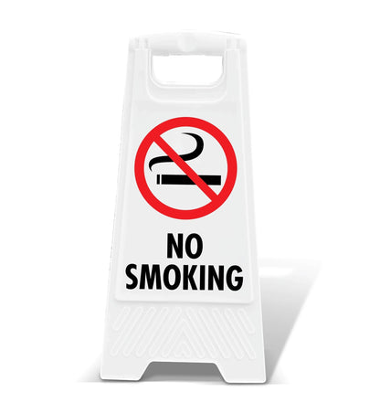 White A - Frame - No Smoking - New Signs