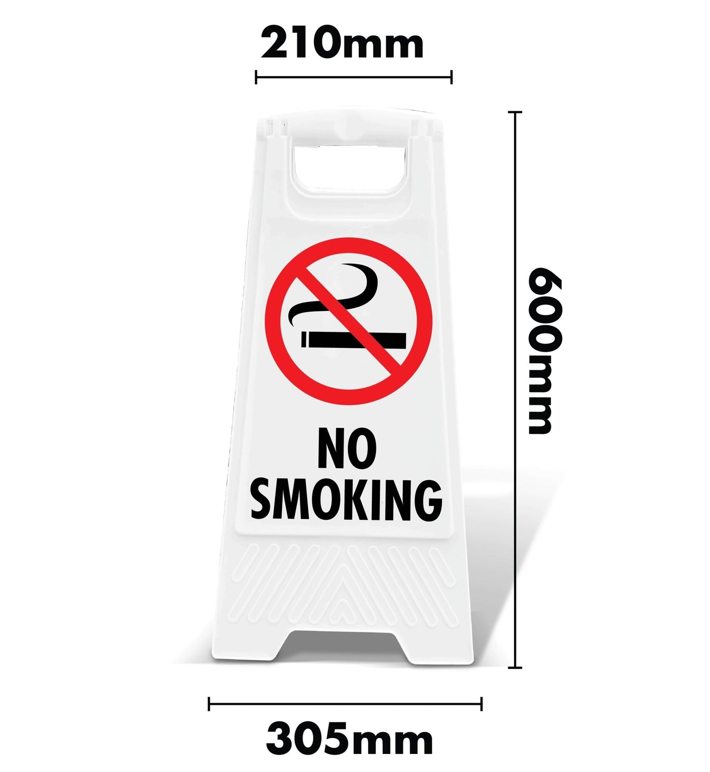 White A - Frame - No Smoking - New Signs