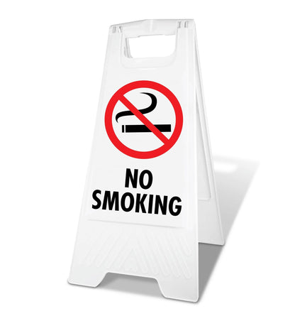 White A - Frame - No Smoking - New Signs