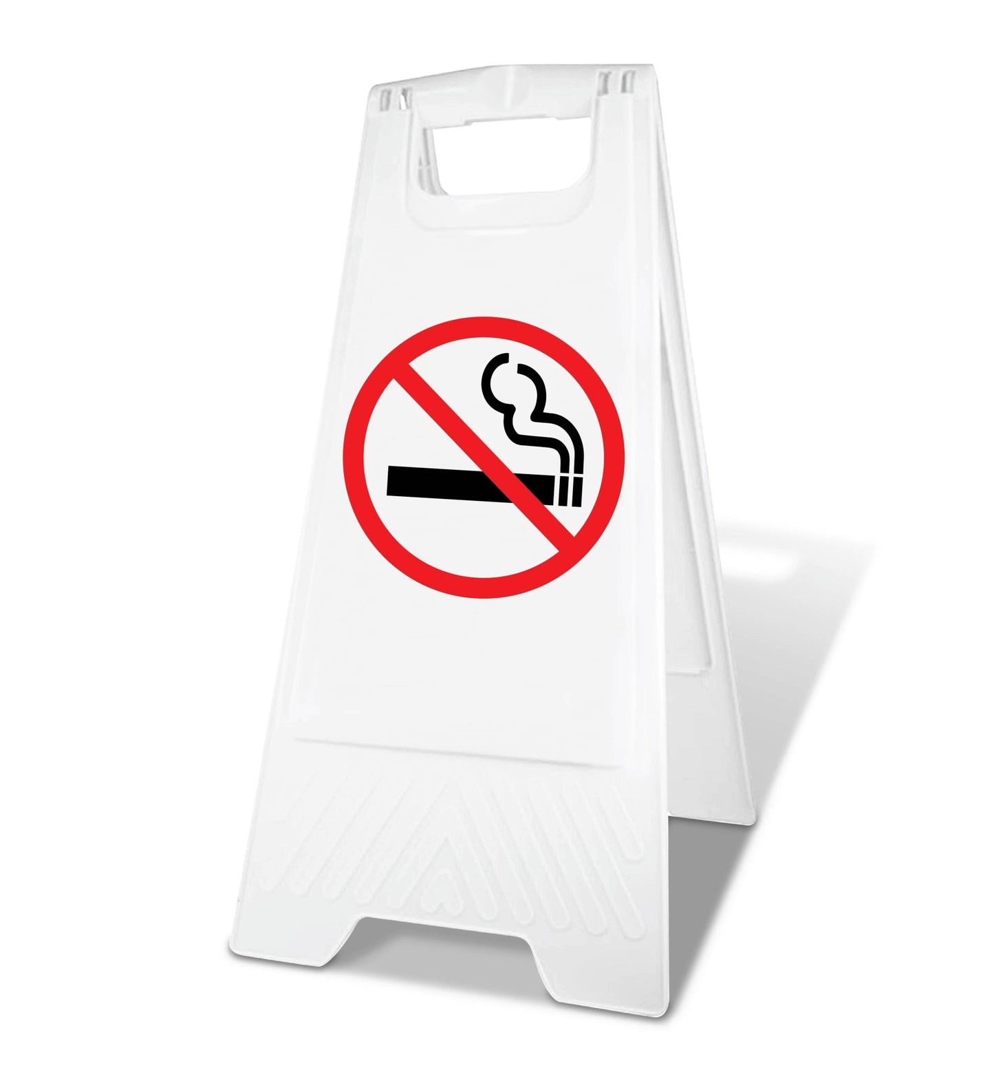 White A - Frame - No Smoking Symbol - New Signs