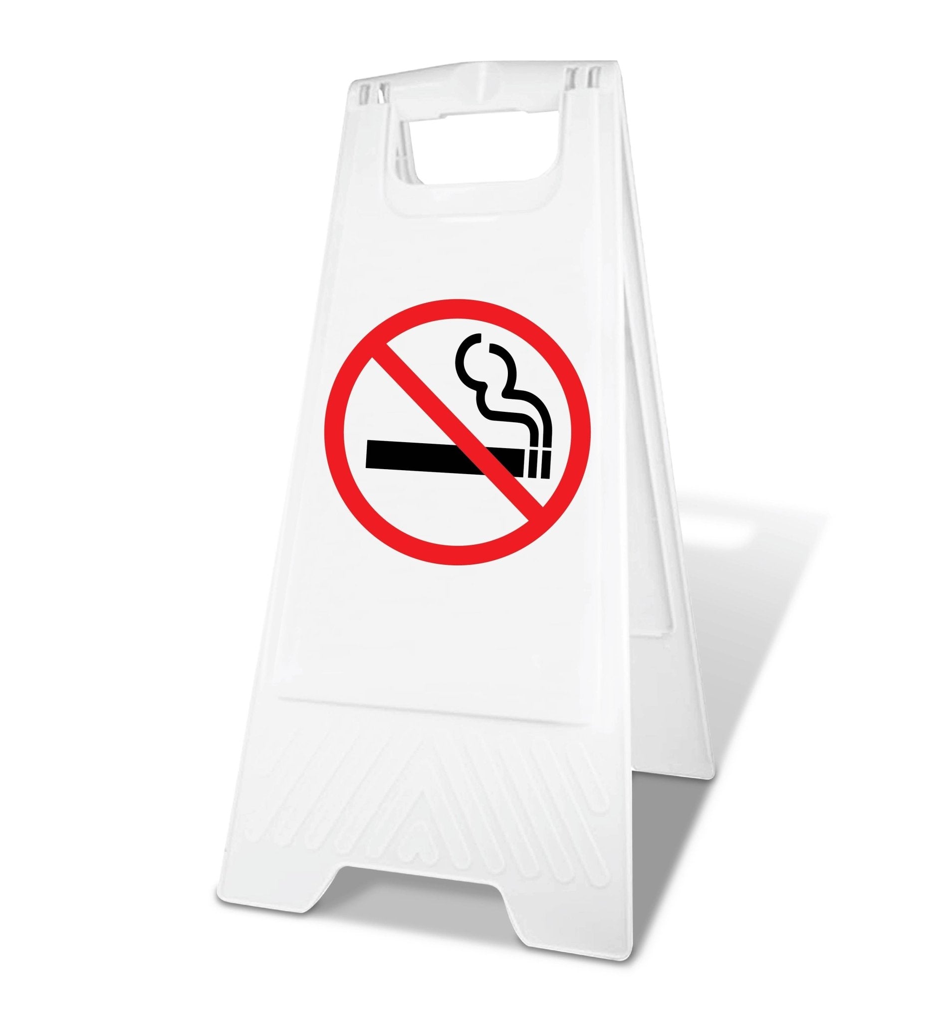 White A - Frame - No Smoking Symbol - New Signs
