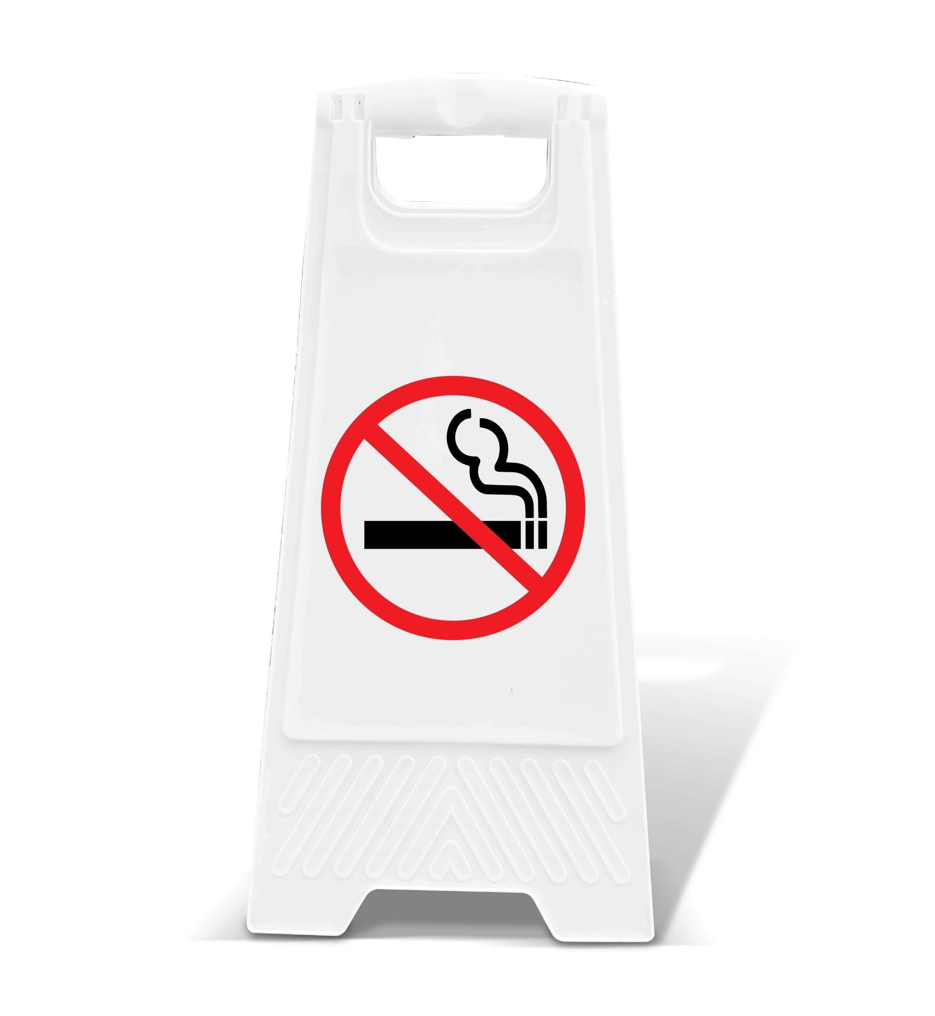 White A - Frame - No Smoking Symbol - New Signs