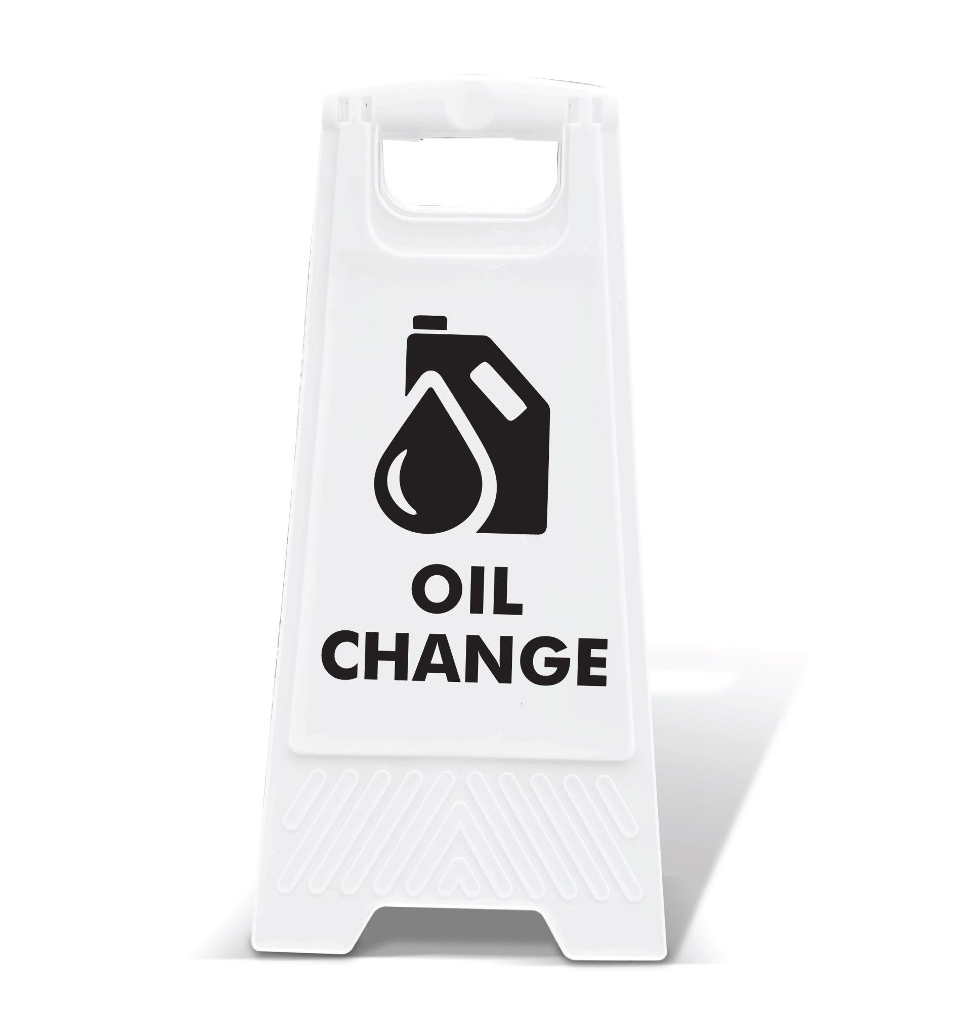 White A - Frame - Oil Change - New Signs