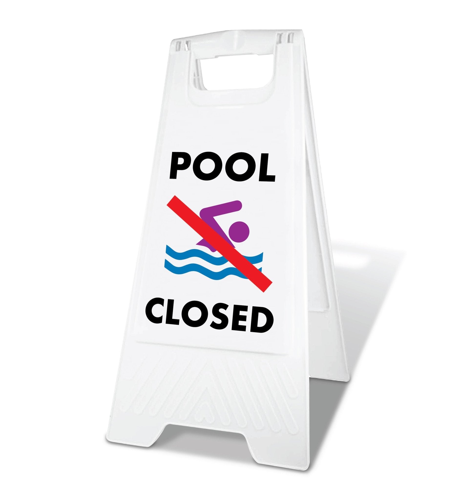 White A - Frame - Pool Closed - New Signs