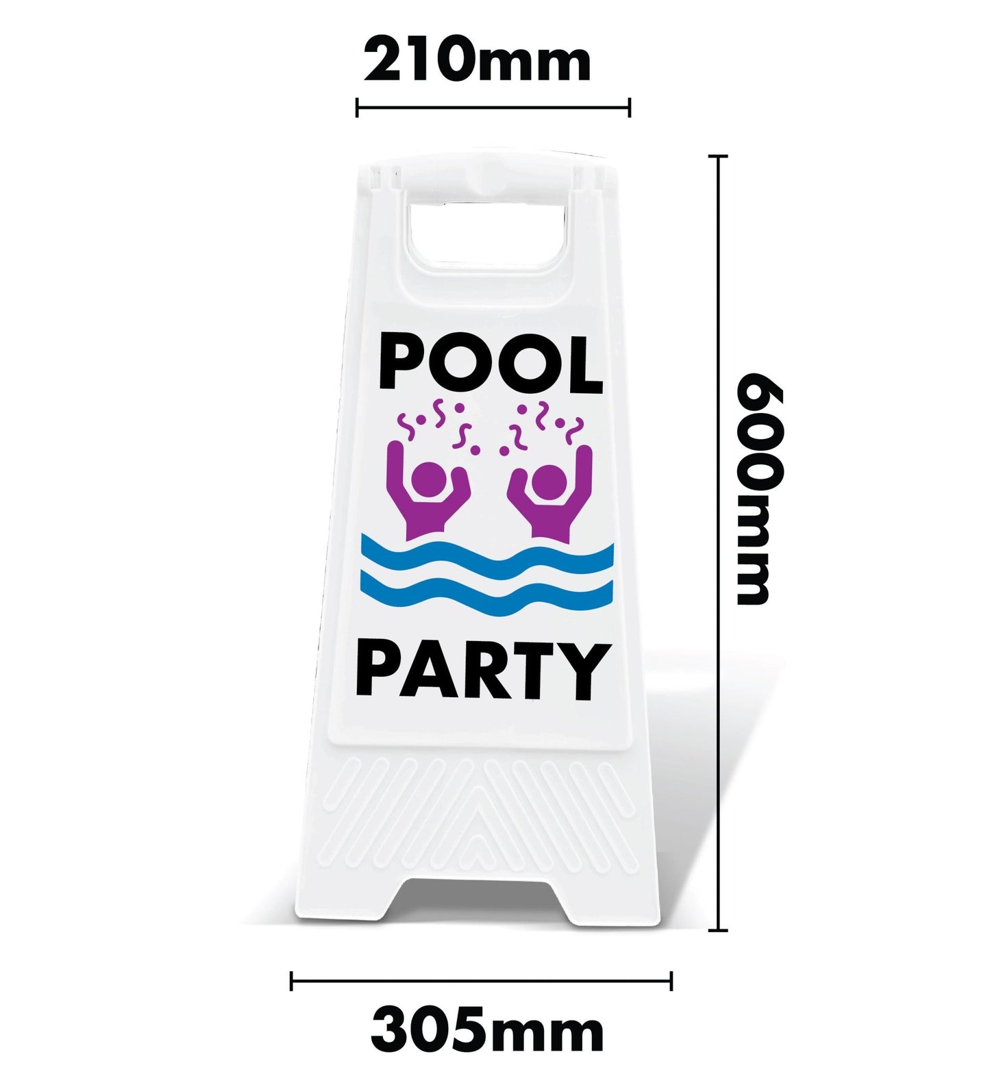 White A - Frame - Pool Party - New Signs