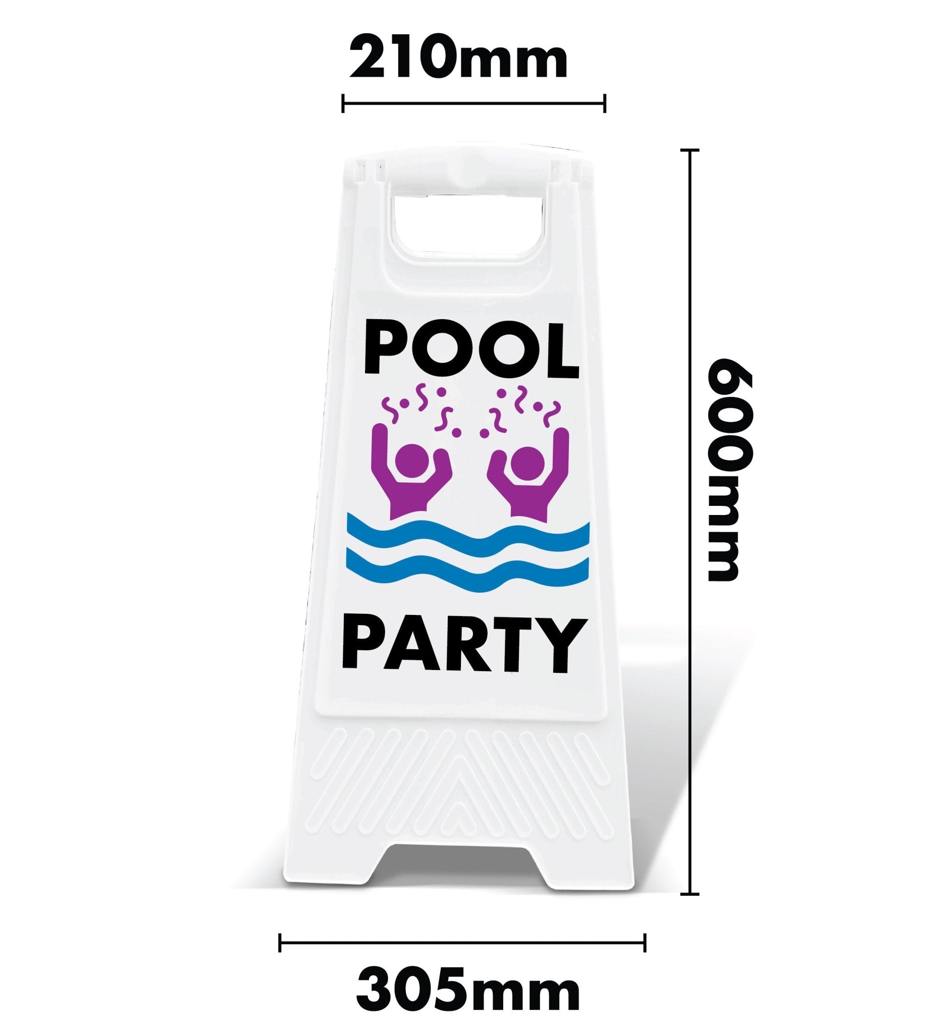 White A - Frame - Pool Party - New Signs