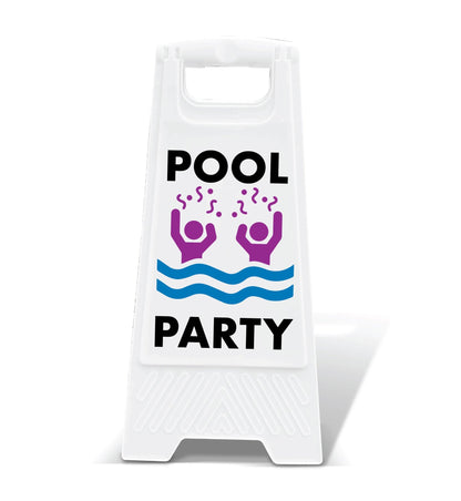 White A - Frame - Pool Party - New Signs