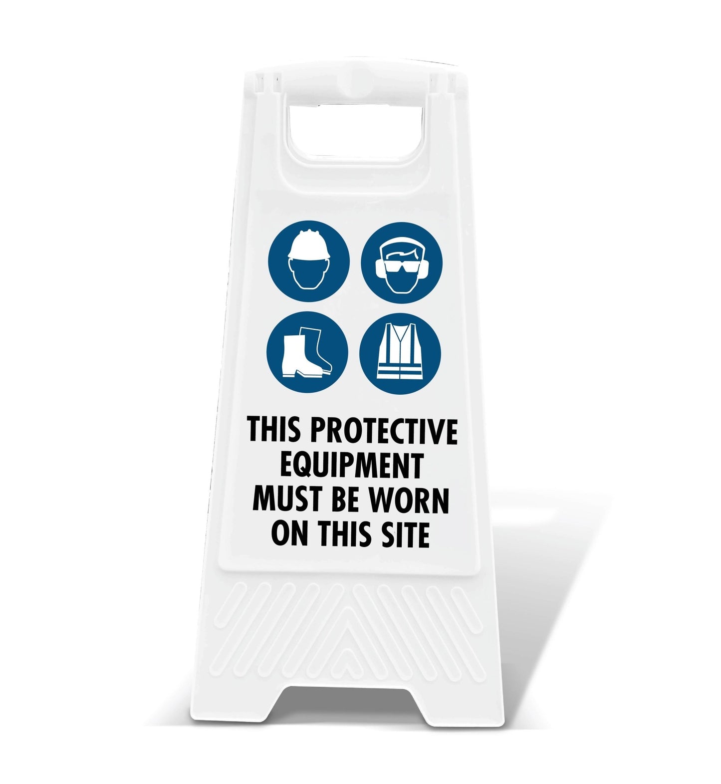 White A - Frame - PPE Must be Worn 3 - New Signs