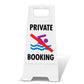 White A - Frame - Private Booking - New Signs