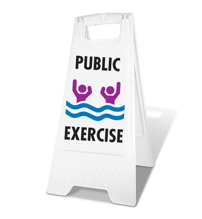 White A - Frame - Public Exercise - New Signs