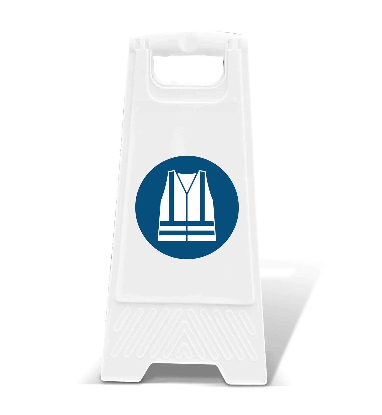 White A - Frame - Safety Vest - New Signs