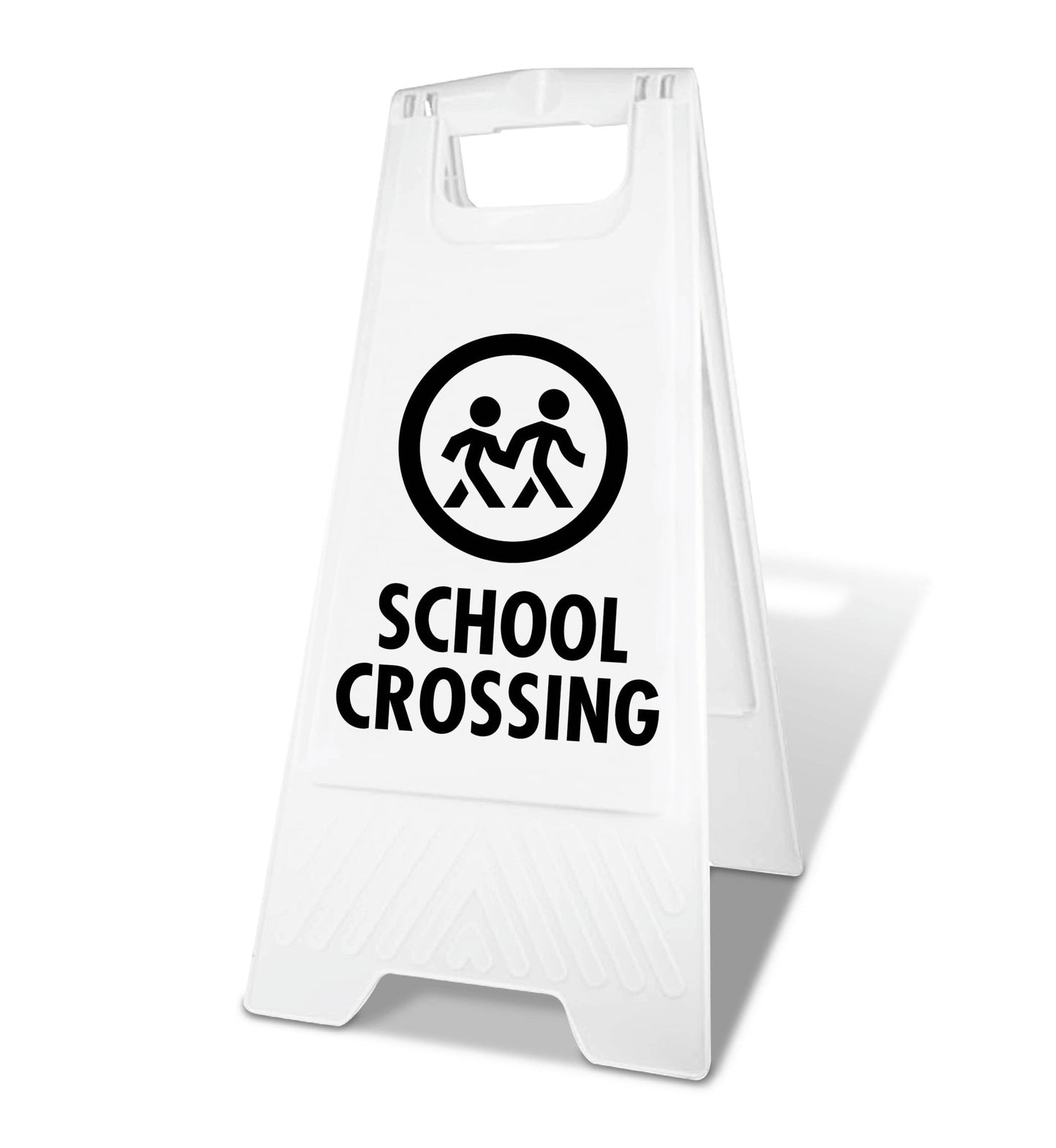 White A - Frame - School Crossing - New Signs