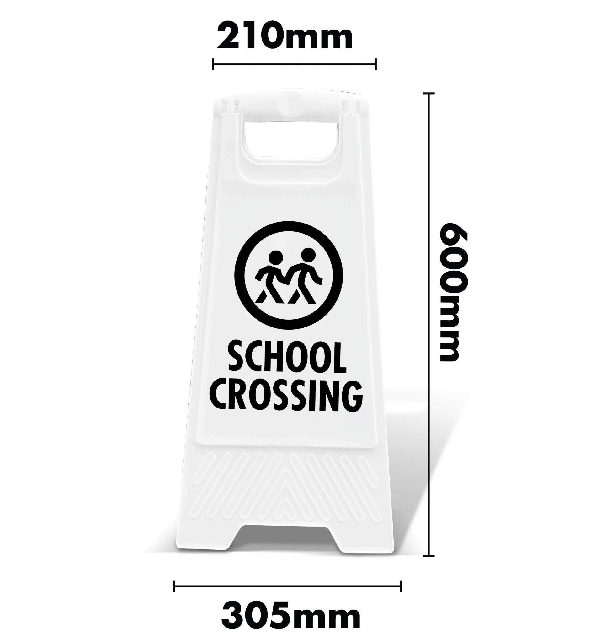 White A - Frame - School Crossing - New Signs