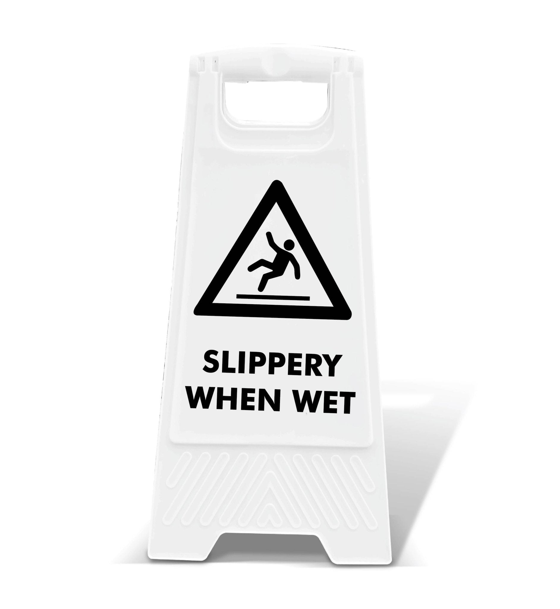 White A - Frame - Slippery When Wet - New Signs