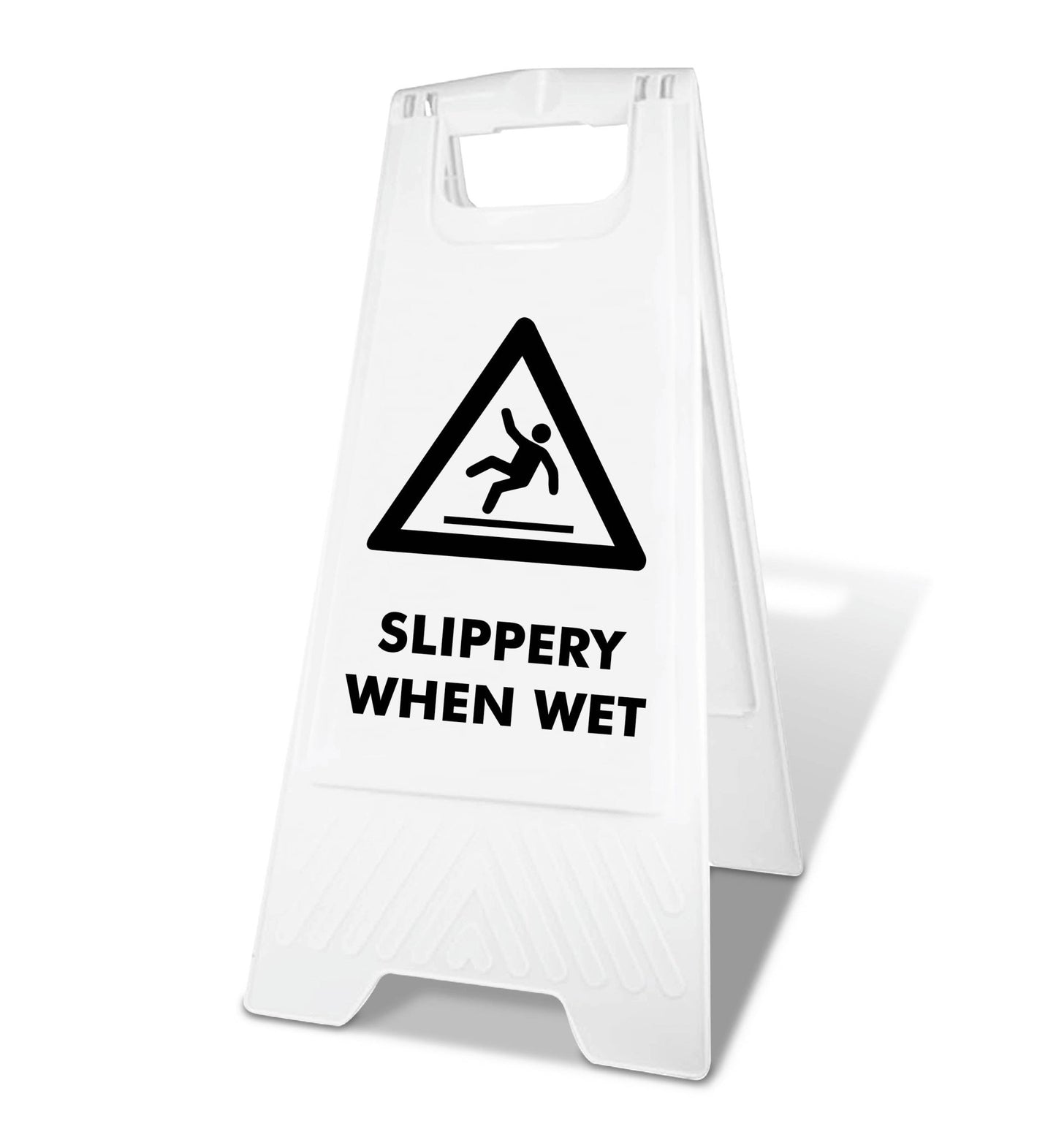 White A - Frame - Slippery When Wet - New Signs