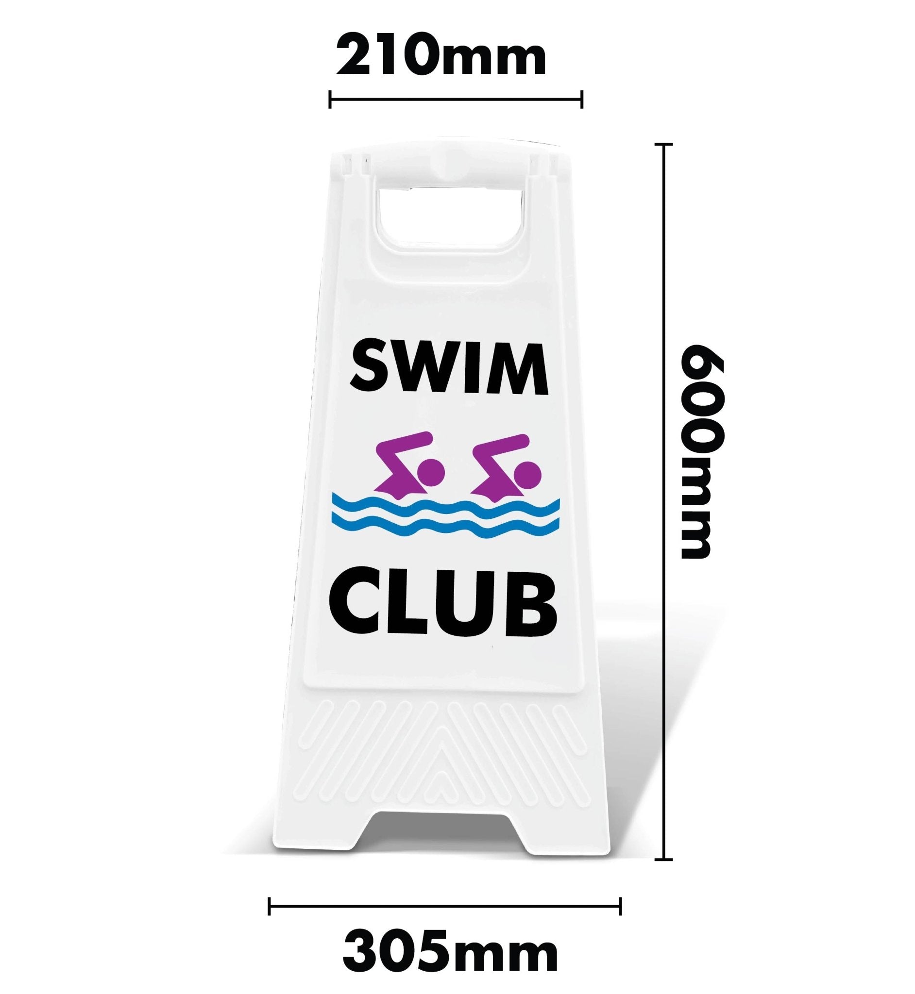 White A - Frame - Swim Club - New Signs