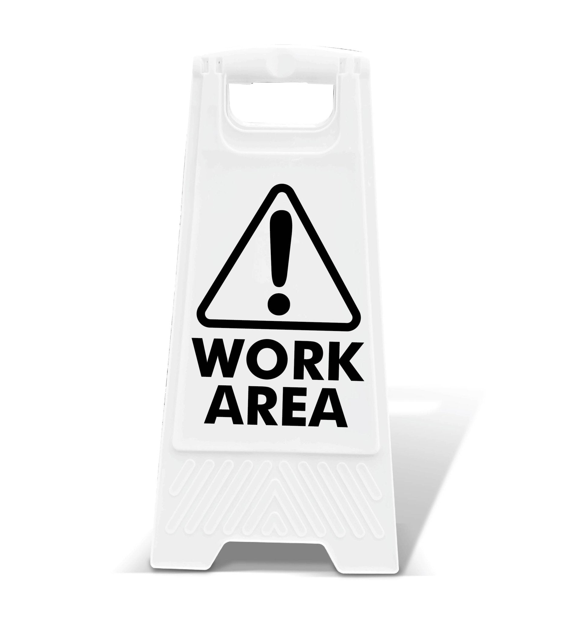 White A - Frame - Work Area - New Signs