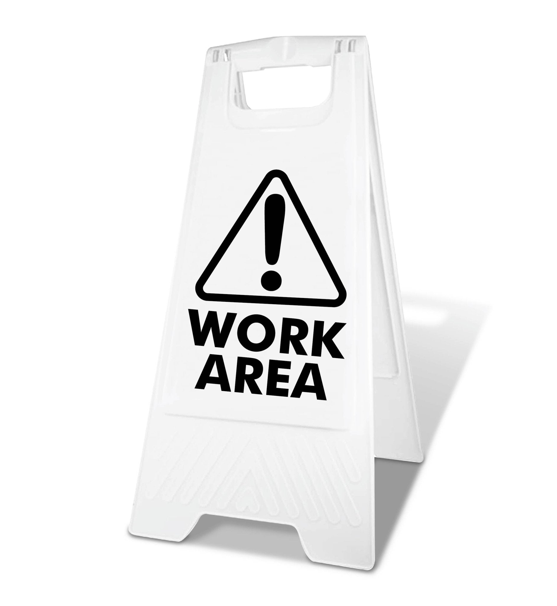 White A-Frame - Work Area – New Signs