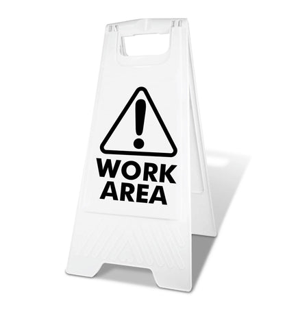 White A - Frame - Work Area - New Signs