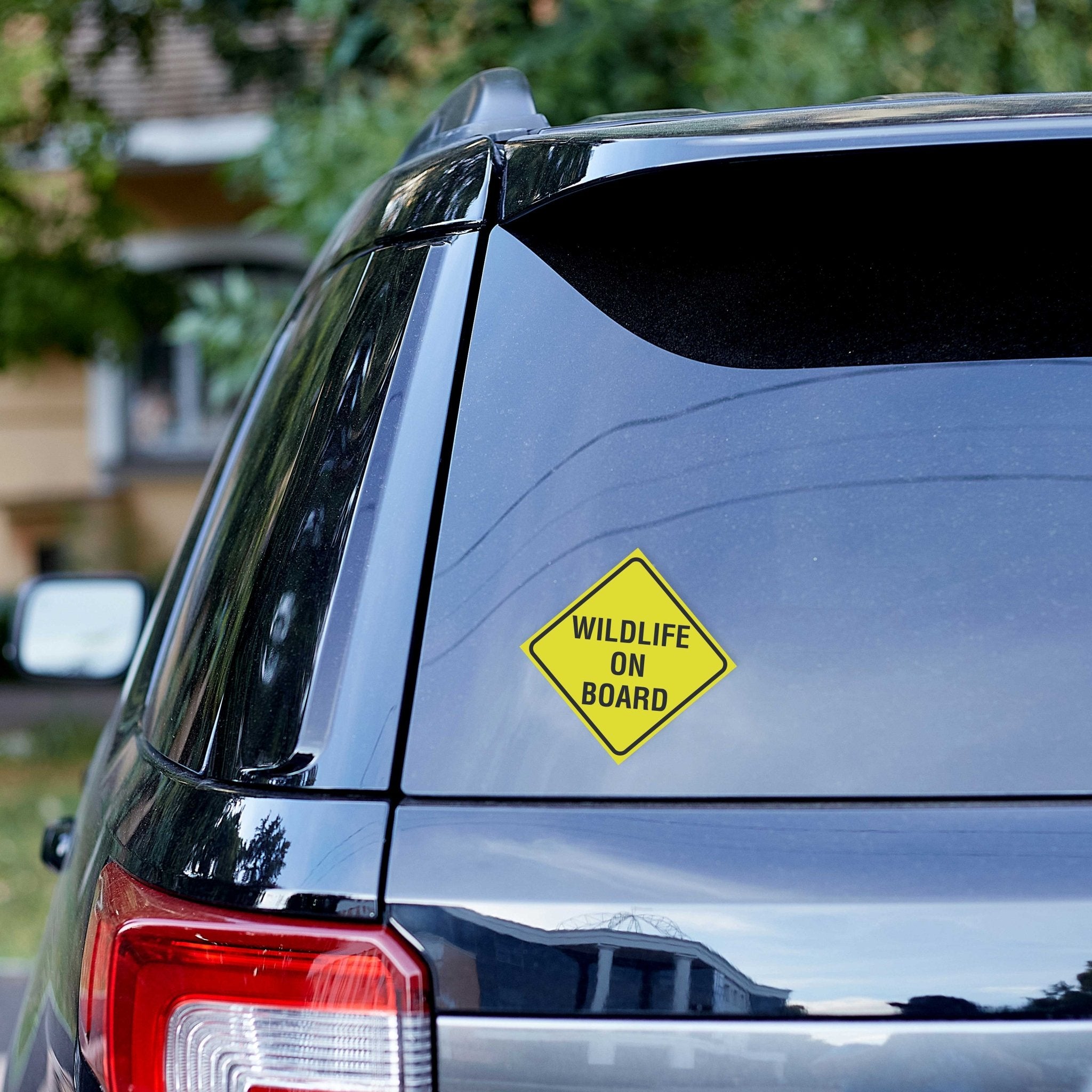Wildlife On Board Vehicle Sticker - New Signs