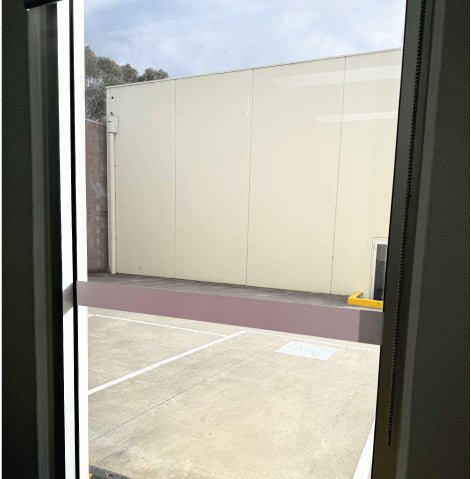 Window Safety Decals - White - New Signs