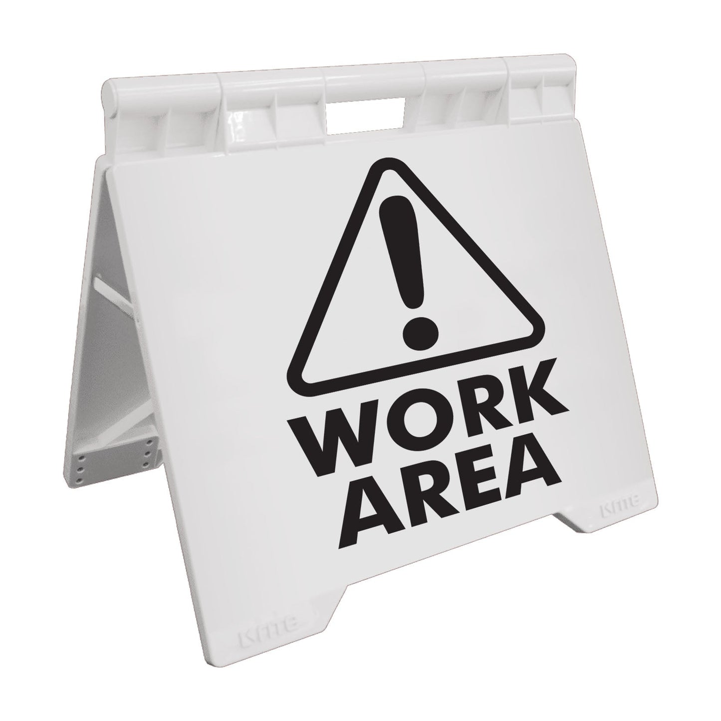 Work Area - Evarite A - Frame Sign - New Signs