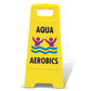 Yellow A - Frame - Aqua Aerobics - New Signs
