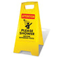 Yellow A - Frame - Attention Please Shower Before Entering Pool - New Signs