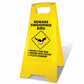 Yellow A - Frame - Beware Swooping Bird - New Signs