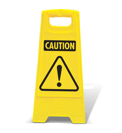 Yellow A - Frame - Caution - New Signs