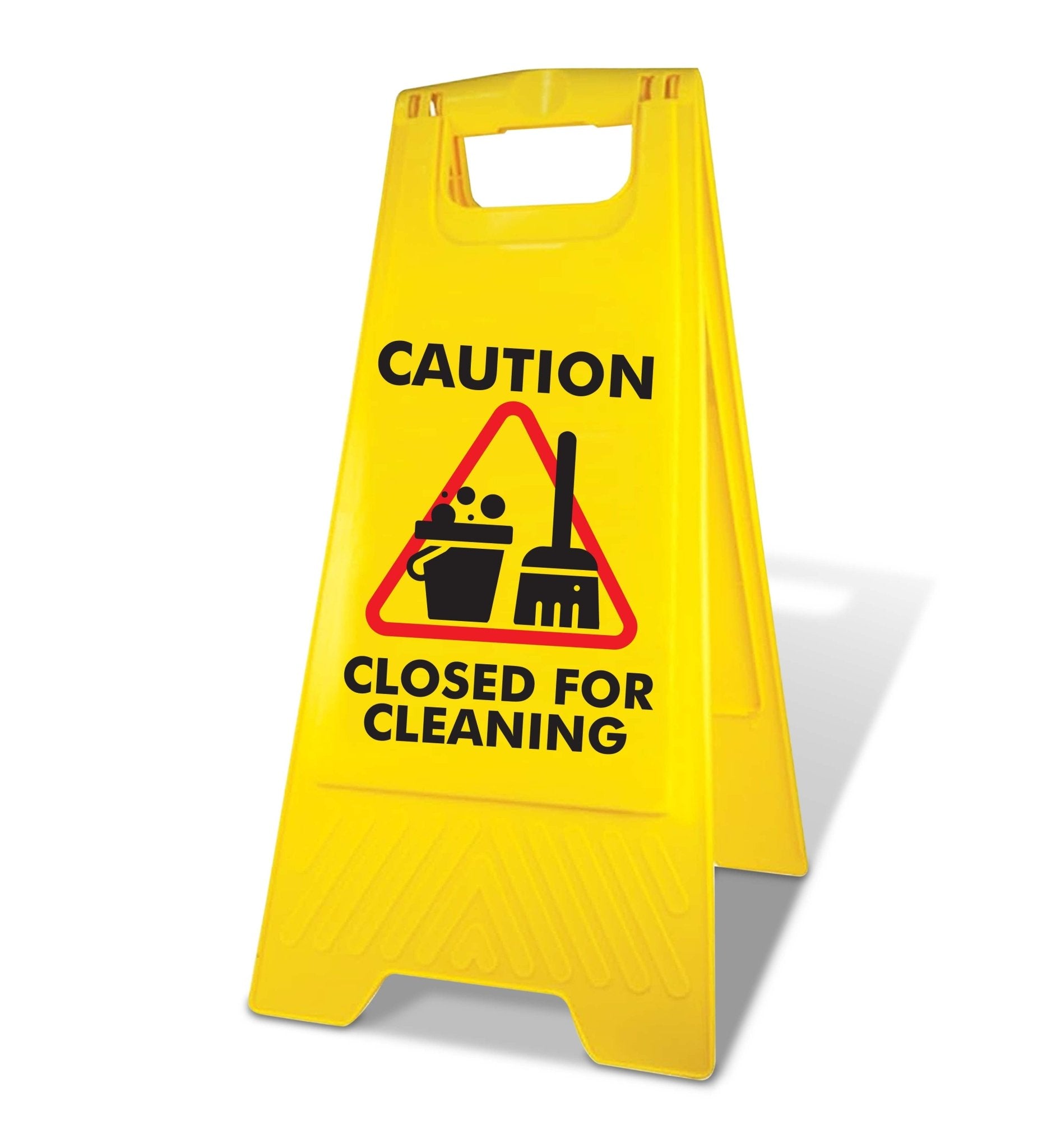 Yellow A - Frame - Caution Closed For Cleaning - New Signs