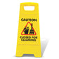 Yellow A - Frame - Caution Closed For Cleaning - New Signs