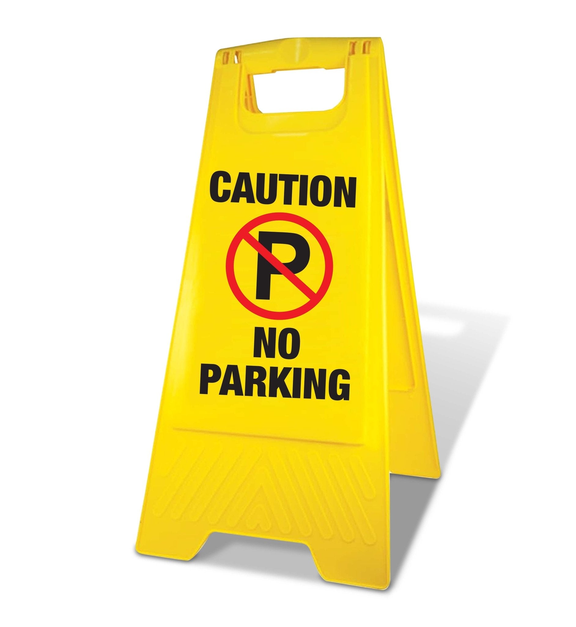 Yellow A - Frame - Caution No Parking - New Signs