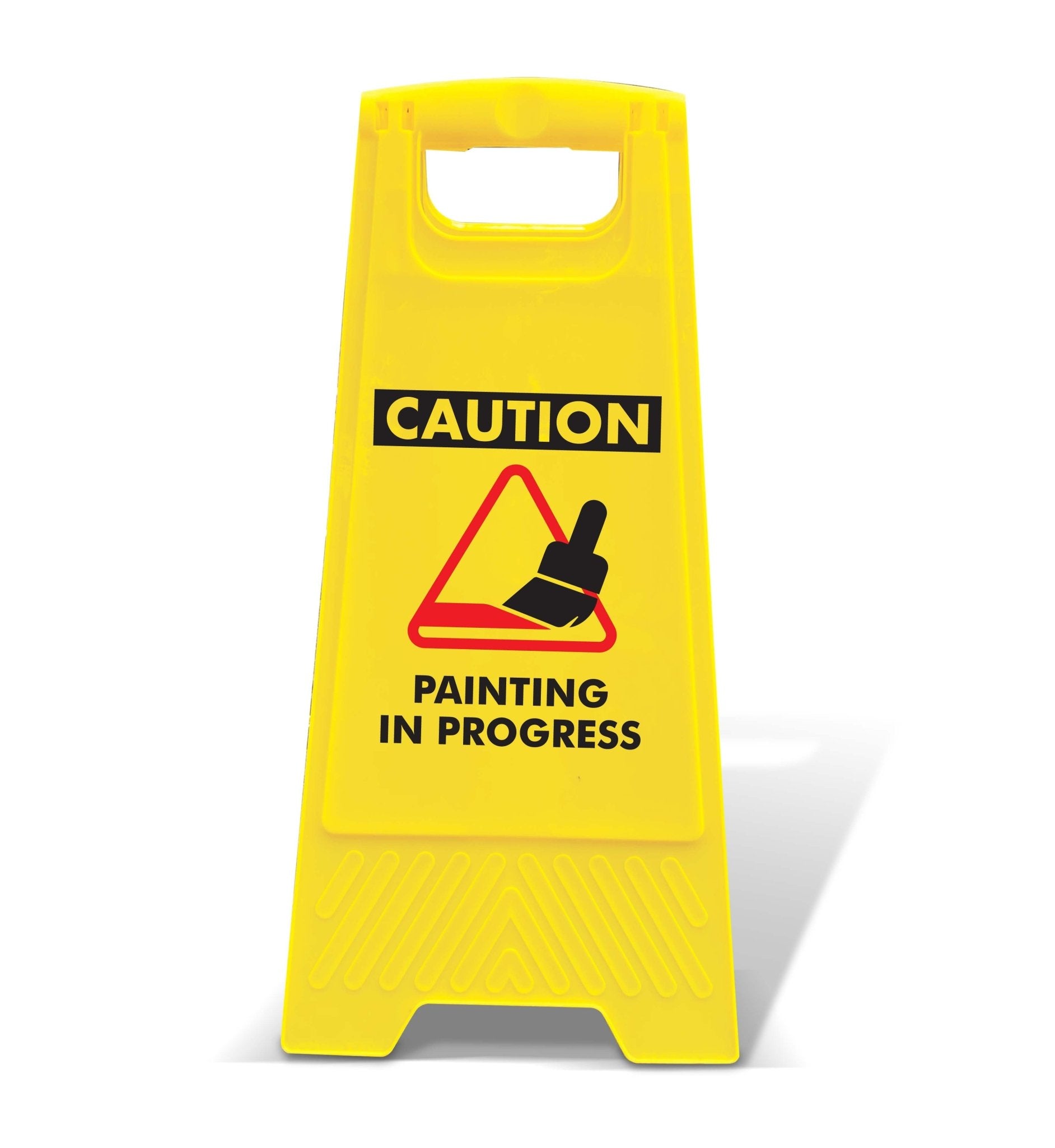 Yellow A - Frame - Caution Painting In Progress - New Signs