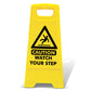 Yellow A - Frame - Caution Watch Your Step - New Signs