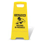 Yellow A - Frame - Caution Welding In Progress - New Signs