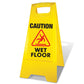 Yellow A - Frame - Caution Wet Floor - New Signs