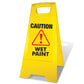 Yellow A - Frame - Caution Wet Paint - New Signs