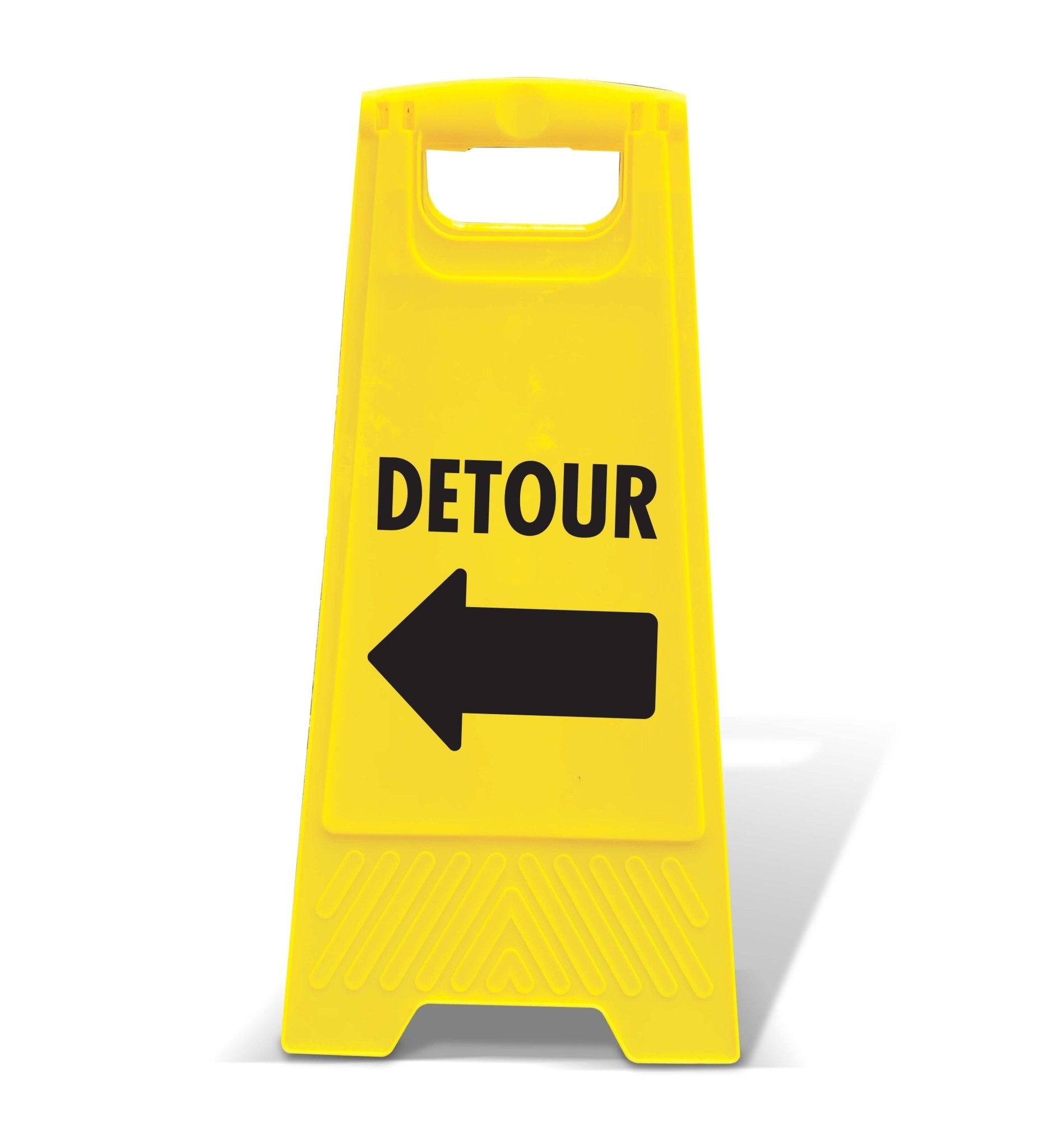 Yellow A - Frame - Detour Left - New Signs
