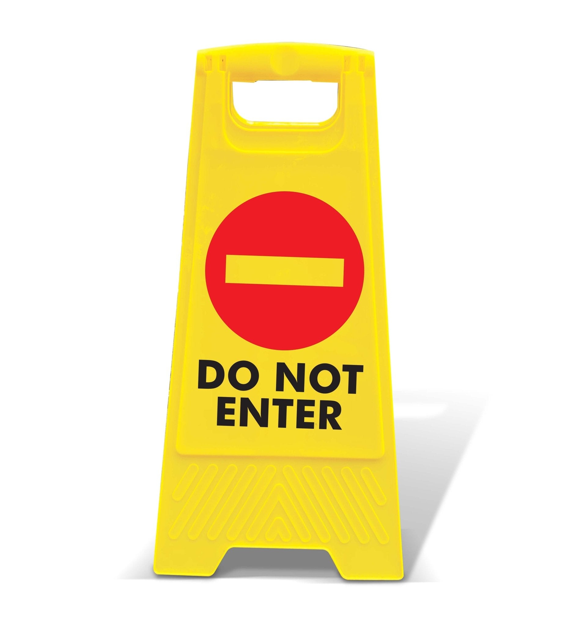 Yellow A - Frame - Do Not Enter - New Signs