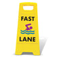 Yellow A - Frame - Fast Lane - New Signs