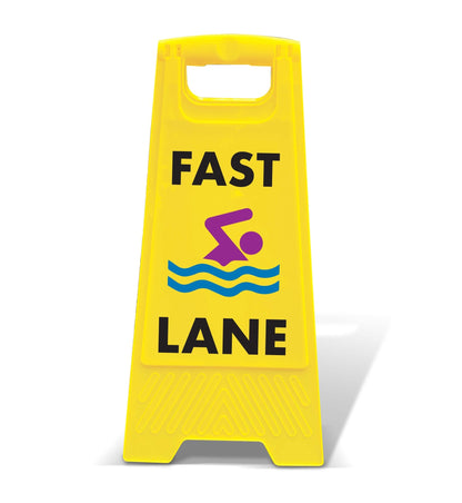 Yellow A - Frame - Fast Lane - New Signs