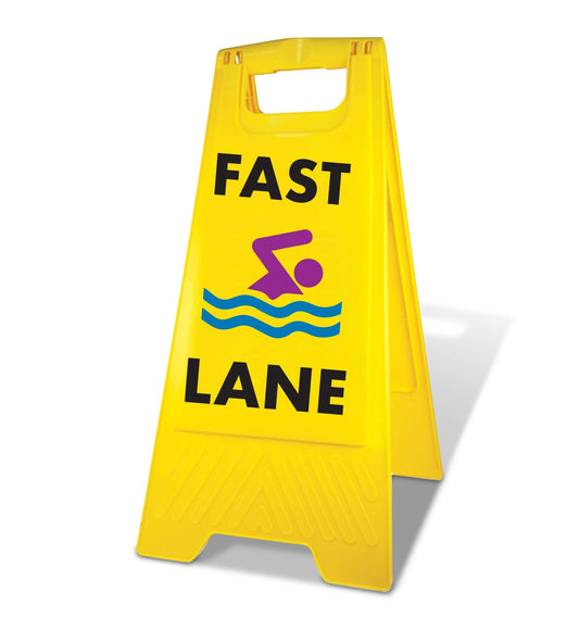 Yellow A - Frame - Fast Lane - New Signs