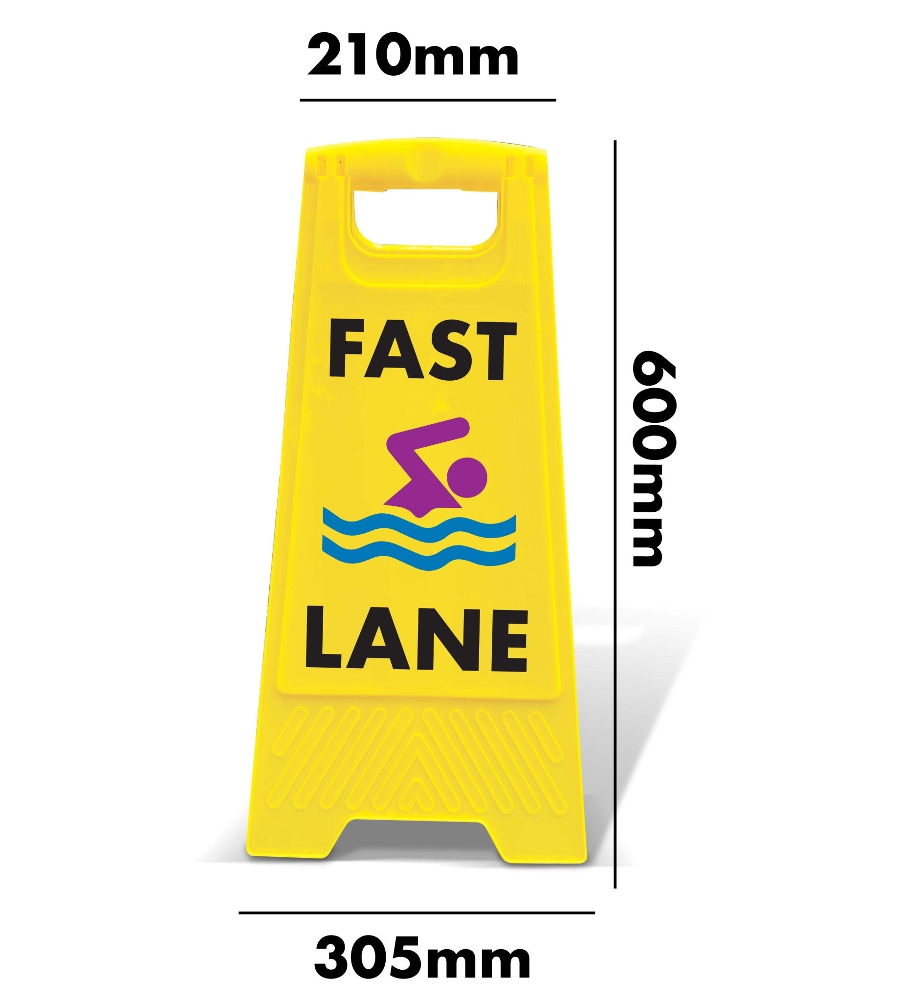 Yellow A - Frame - Fast Lane - New Signs