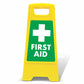 Yellow A - Frame - First Aid - New Signs