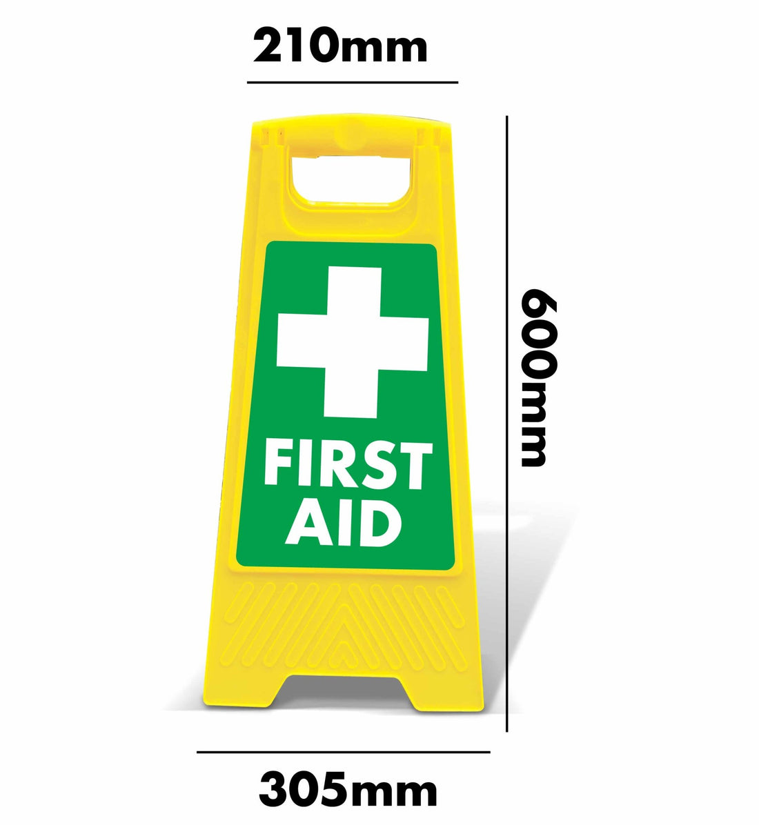 Yellow A-Frame - First Aid – New Signs