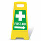 Yellow A - Frame - First Aid Arrow - New Signs