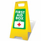 Yellow A - Frame - First Aid Box - New Signs